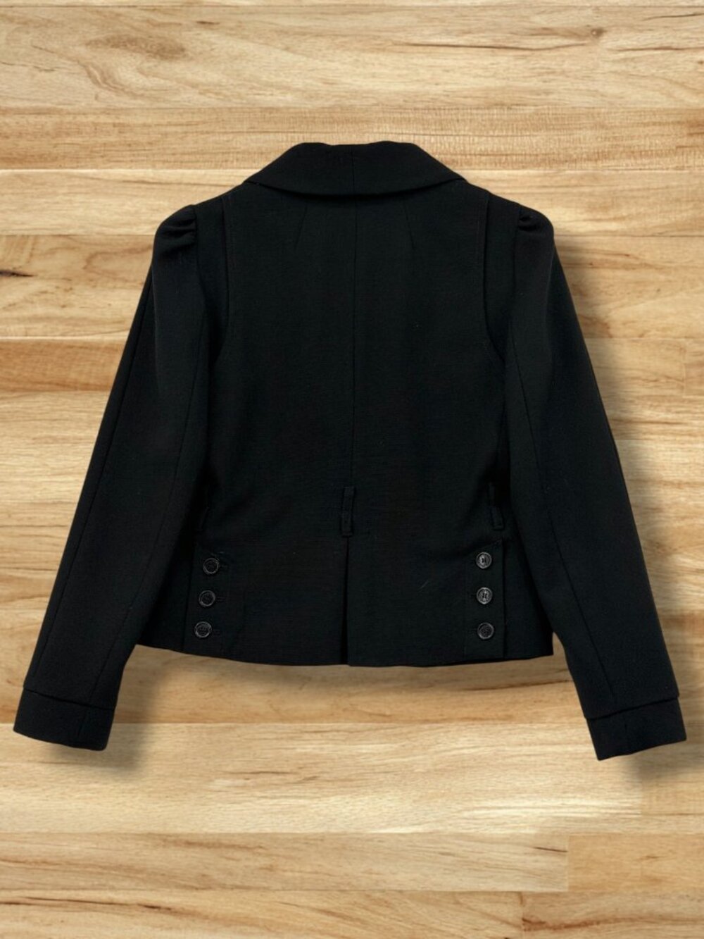 Marc Jacobs‎ Wool Blazer with Silver Hook Closures 4 - Picture 4 of 7